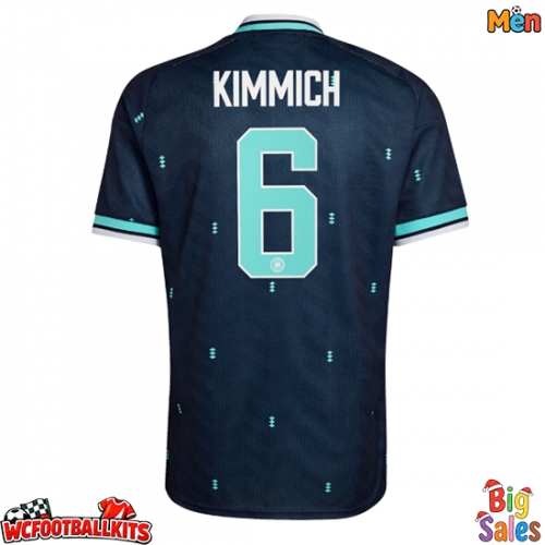 Germany Joshua Kimmich #6 Replica Away Stadium Shirt World Cup 2026 Short Sleeve